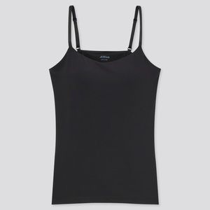 Uniqlo airism bra camisole in black